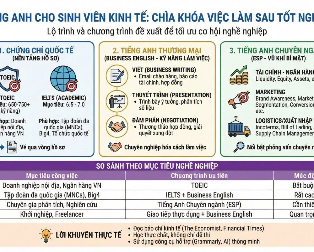 Tiếng Anh Cho Sinh Viên Ngành Kinh Tế