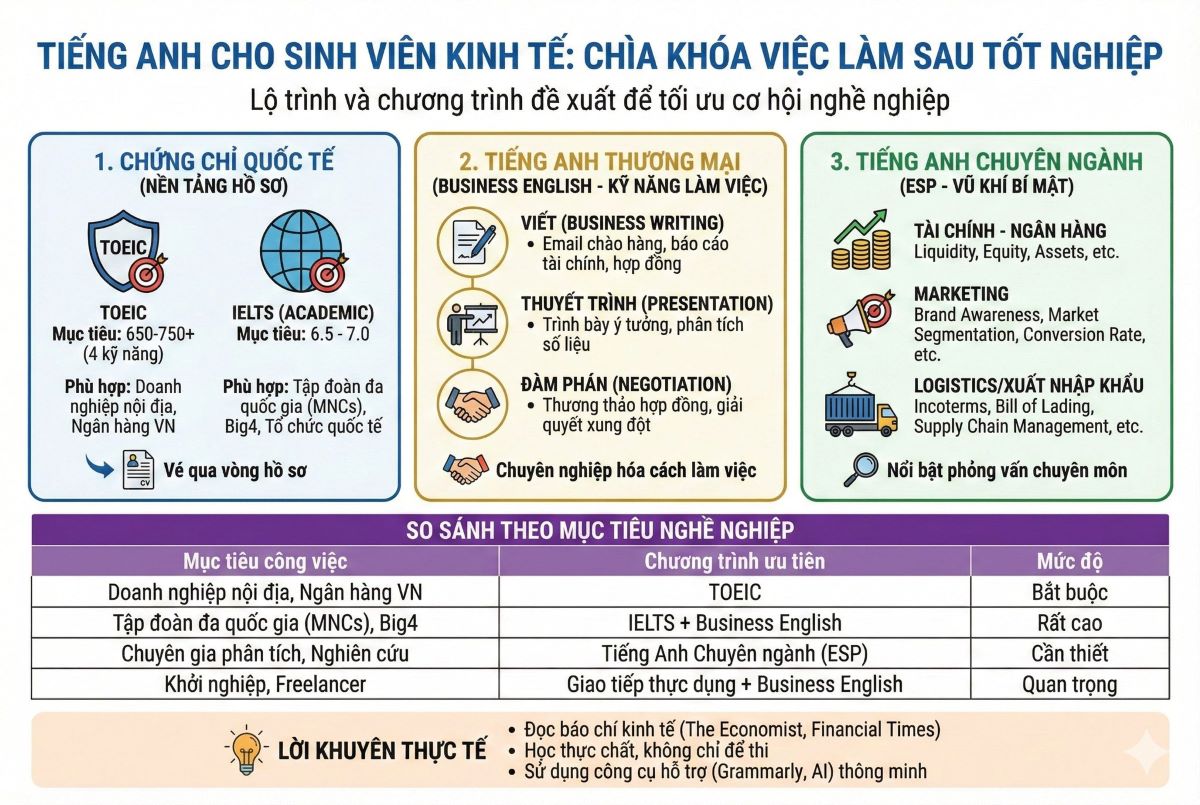 Tiếng Anh Cho Sinh Viên Ngành Kinh Tế