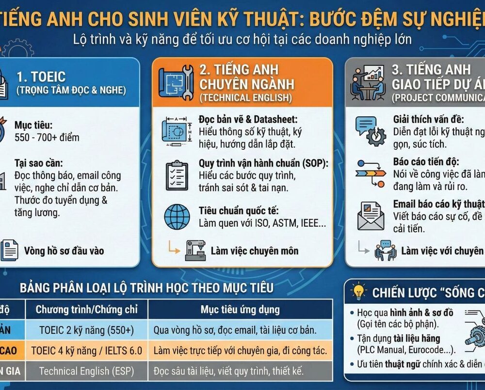 Tiếng Anh Cho Sinh Viên Ngành Kỹ Thuật