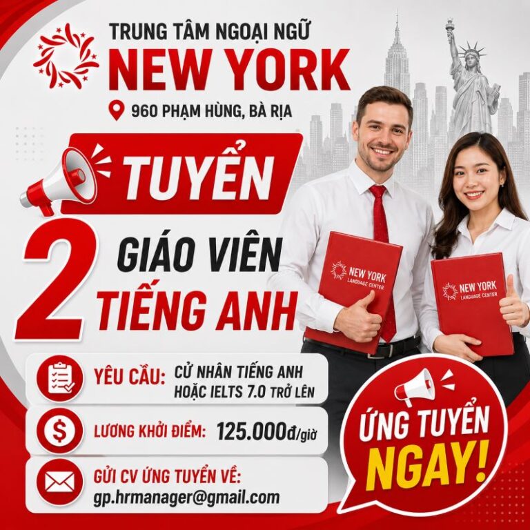 tuyen giao vien tieng anh tai ba ria