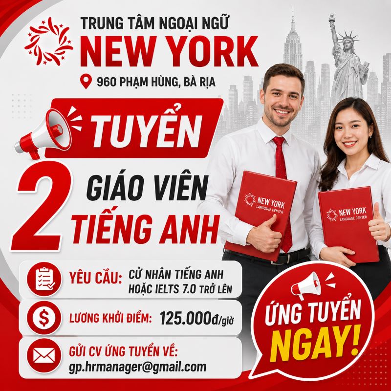 tuyen giao vien tieng anh tai ba ria