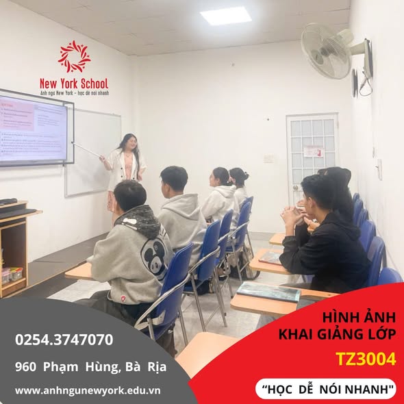 Hình ảnh buổi khai giảng lớp tiếng Anh thiếu niên TZ3004 tại Bà Rịa, ảnh 3